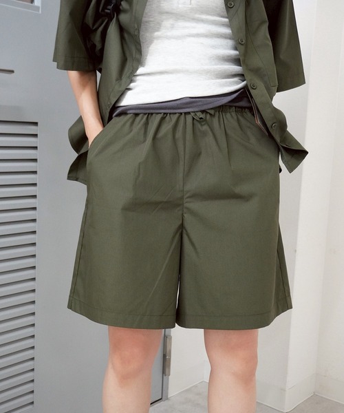 gossara(ゴサラ)の「"大人が穿きやすいショートパンツ" イージーショートパンツ(その他パンツ・レディース・ブラウン/カーキ/ブラック・FREE)」の3枚目の写真