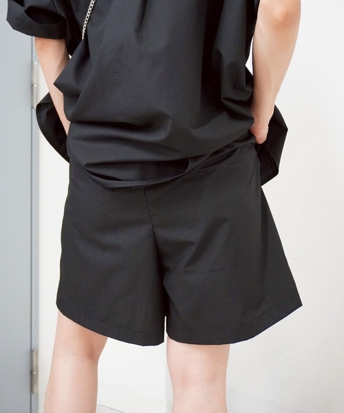 gossara(ゴサラ)の「"大人が穿きやすいショートパンツ" イージーショートパンツ(その他パンツ・レディース・ブラウン/カーキ/ブラック・FREE)」の5枚目の写真