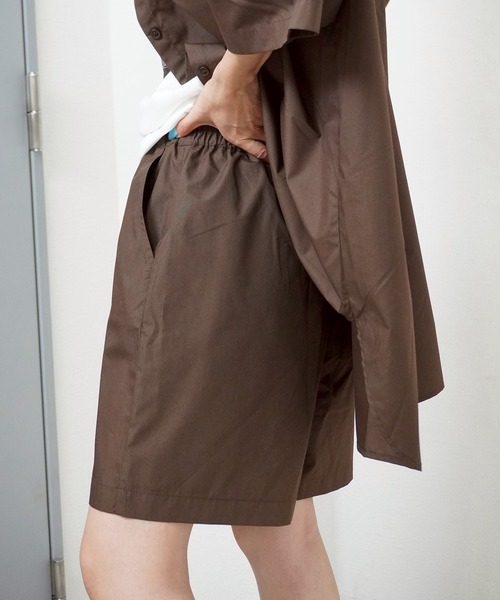 gossara(ゴサラ)の「"大人が穿きやすいショートパンツ" イージーショートパンツ(その他パンツ・レディース・ブラウン/カーキ/ブラック・FREE)」の17枚目の写真
