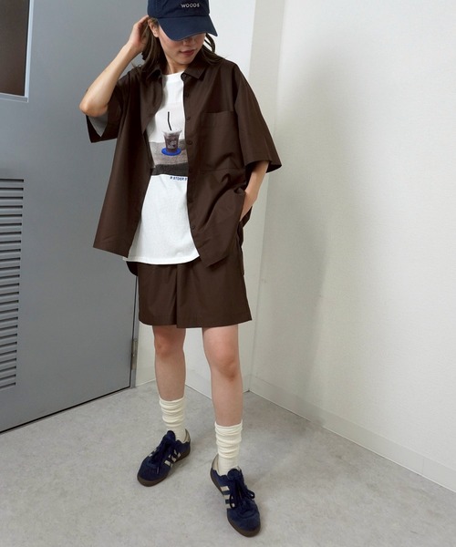 gossara(ゴサラ)の「"大人が穿きやすいショートパンツ" イージーショートパンツ(その他パンツ・レディース・ブラウン/カーキ/ブラック・FREE)」の20枚目の写真