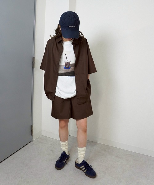 gossara(ゴサラ)の「"大人が穿きやすいショートパンツ" イージーショートパンツ(その他パンツ・レディース・ブラウン/カーキ/ブラック・FREE)」の21枚目の写真
