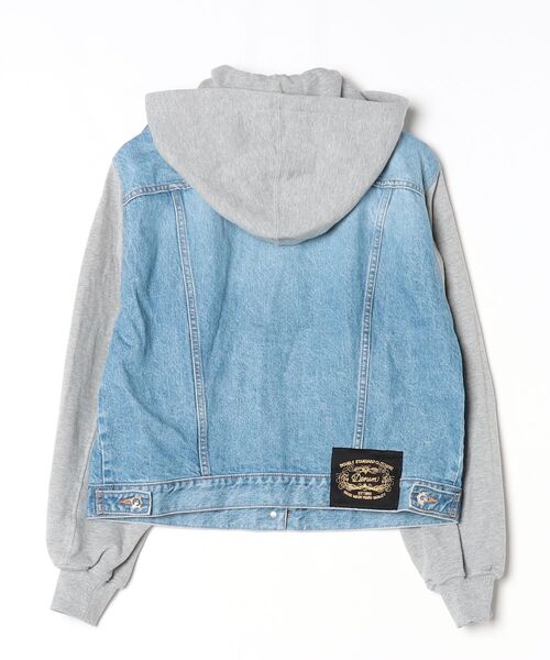 DOUBLE STANDARD CLOTHING(ダブルスタンダードクロージング)の「ドッキングデニムジャケット(デニムジャケット・レディース・インディゴブルー・36)」の18枚目の写真