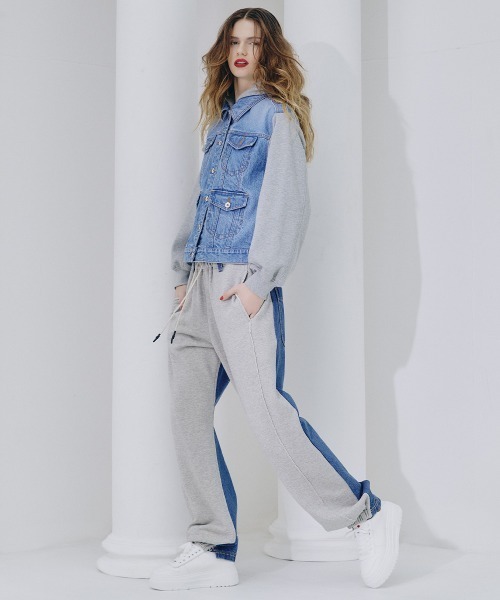 DOUBLE STANDARD CLOTHING(ダブルスタンダードクロージング)の「ドッキングデニムジャケット(デニムジャケット・レディース・インディゴブルー・36)」の17枚目の写真