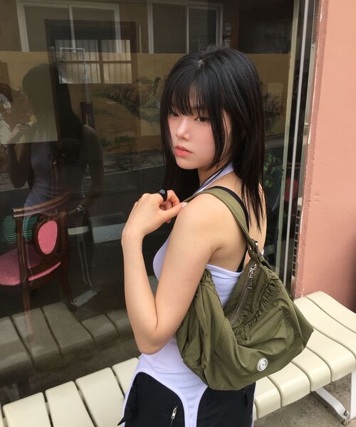 PARTIMENTO WOMEN(パルティメントウィメン)の「2WAYベルト付きレイヤードパラシュートパンツ_ブラック(その他パンツ・レディース・その他・SMALL/MEDIUM)」の9枚目の写真
