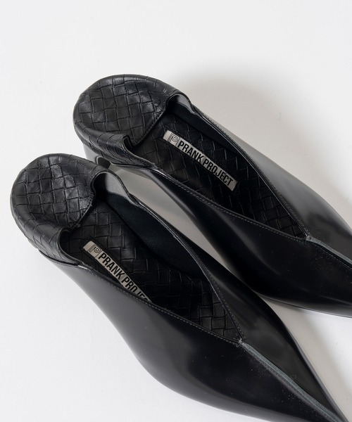 PRANK PROJECT(プランクプロジェクト)の「【2026Autumn Pre-Order】2WAYセンターシームパンプス / 2-Way Center Seam Pumps(パンプス・レディース・パイソン/ベージュ/ブラック・38/37/36)」の13枚目の写真