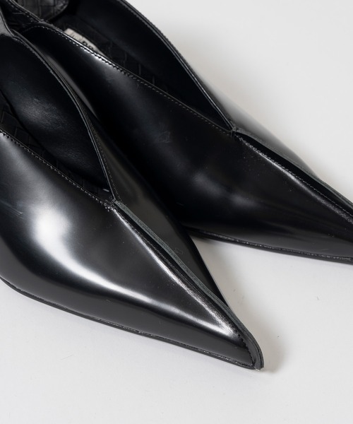 PRANK PROJECT(プランクプロジェクト)の「【2026Autumn Pre-Order】2WAYセンターシームパンプス / 2-Way Center Seam Pumps(パンプス・レディース・パイソン/ベージュ/ブラック・38/37/36)」の14枚目の写真