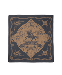 AAKAM（アーカム）の「Western Signature Bandana (Navy)（バンダナ/スカーフ）」