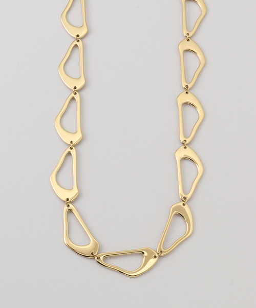 La TOTALITE(ラトータリテ)の「SOAC/ソーク Pond Chain Choker(ネックレス・レディース・シルバー/ゴールド・FREE)」の1枚目の写真