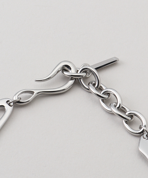 La TOTALITE(ラトータリテ)の「SOAC/ソーク Pond Chain Choker(ネックレス・レディース・シルバー/ゴールド・FREE)」の4枚目の写真
