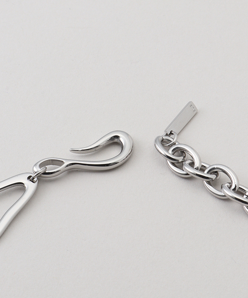 La TOTALITE(ラトータリテ)の「SOAC/ソーク Pond Chain Choker(ネックレス・レディース・シルバー/ゴールド・FREE)」の5枚目の写真
