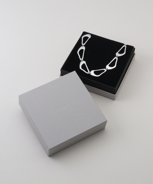 La TOTALITE(ラトータリテ)の「SOAC/ソーク Pond Chain Choker(ネックレス・レディース・シルバー/ゴールド・FREE)」の10枚目の写真