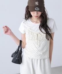 FREE'S MART | ◆針抜きテレコＴシャツ×アソートキャミセット(Tシャツ/カットソー)