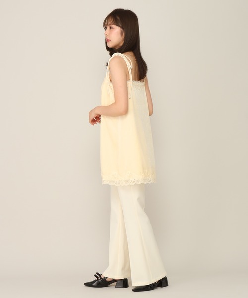 Heather（ヘザー）の「細見えフレアスラックスパンツ　1069327（スラックス・レディース・アイボリー/ブラック・M/S）」の18枚目の写真