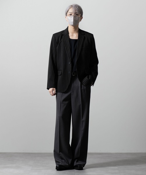 CLEL(クレイル)の「【CLEL】Giza Cotton U-Neck T-Shirt / ギザコットン UネックTシャツ(ロンT/吸水速乾)(Tシャツ/カットソー・メンズ・ブラック/グレー系1/ホワイト/グレー系・L/S/XS/M)」の8枚目の写真