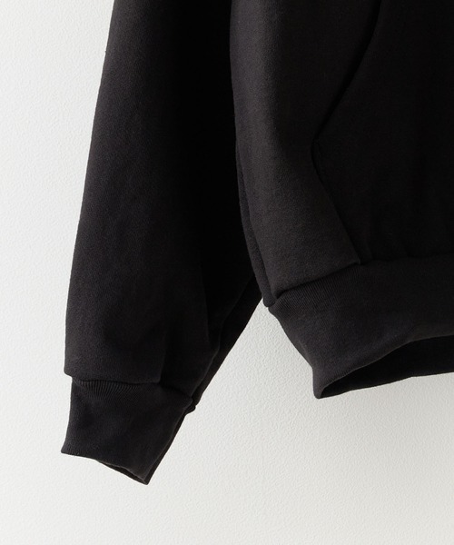 LOS ANGELES APPAREL(ロサンゼルスアパレル)の「Los Angeles Apparel/ロサンゼルスアパレル 14oz L/S HEAVY FLEECE HOOD PO プルオーバーパーカー 秋服 冬服(パーカー・メンズ・ホワイト/ブラック/ネイビー・L/S/XS)」の7枚目の写真