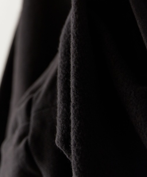 LOS ANGELES APPAREL(ロサンゼルスアパレル)の「Los Angeles Apparel/ロサンゼルスアパレル 14oz L/S HEAVY FLEECE HOOD PO プルオーバーパーカー 秋服 冬服(パーカー・メンズ・ホワイト/ブラック/ネイビー・L/S/XS)」の11枚目の写真