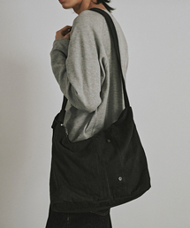 KANEITEI（カネイテイ）の「MIL-TYPE KNOT WASHED SHOULDER BAG (BLACK)（メッセンジャーバッグ）」
