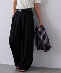 【Enlude】2タックワイドパンツ《ユニセックス》