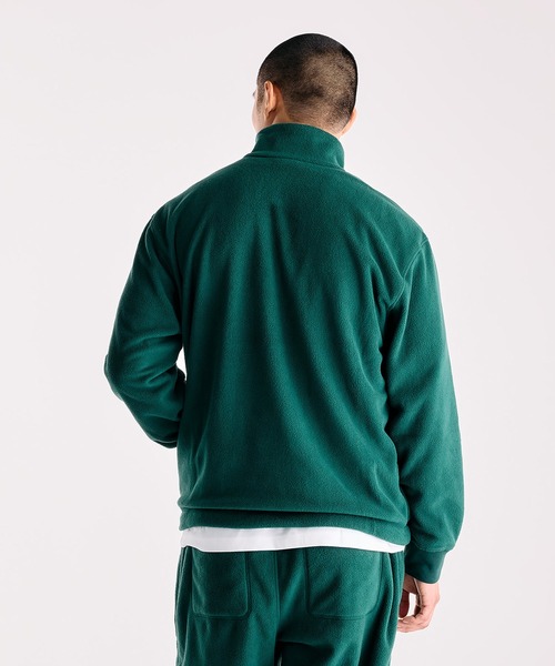 NEW BALANCE(ニューバランス)の「大谷翔平シグネチャースウェットジャケット(裏起毛)(ジャージ・メンズ・チャコールグレー/ダークグリーン・X-LARGE/LARGE/MEDIUM/SMALL/XXX-LARGE/XX-LARGE)」の3枚目の写真