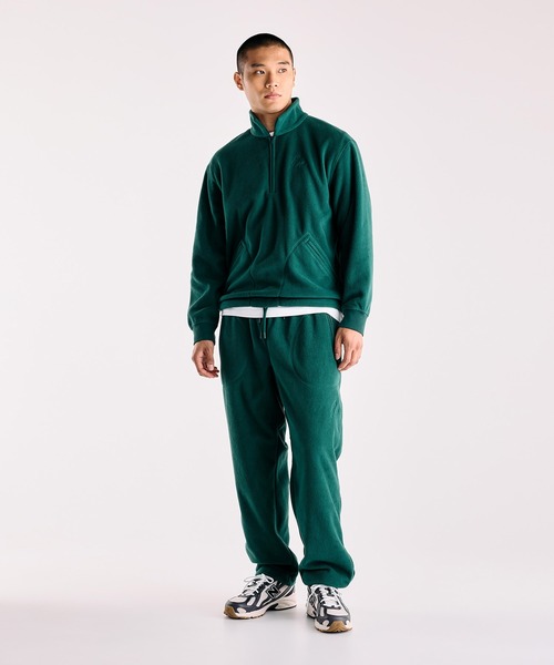 NEW BALANCE(ニューバランス)の「大谷翔平シグネチャースウェットジャケット(裏起毛)(ジャージ・メンズ・チャコールグレー/ダークグリーン・X-LARGE/LARGE/MEDIUM/SMALL/XXX-LARGE/XX-LARGE)」の7枚目の写真