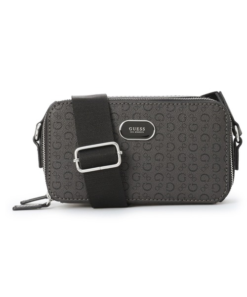 Guess(ゲス)の「MARSALA Mini Crossbody ショルダーバッグ クロスボディバッグ(ショルダーバッグ・レディース・チェリーレッド/ダークグレー・ONE SIZE)」の1枚目の写真