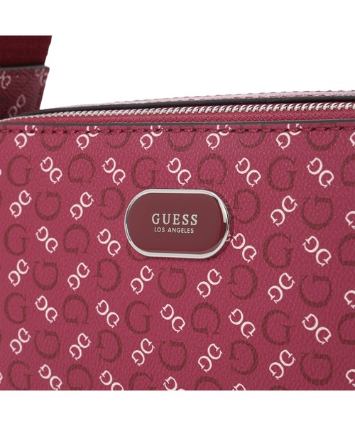 Guess(ゲス)の「MARSALA Mini Crossbody ショルダーバッグ クロスボディバッグ(ショルダーバッグ・レディース・チェリーレッド/ダークグレー・ONE SIZE)」の6枚目の写真