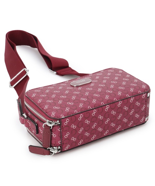 Guess(ゲス)の「MARSALA Mini Crossbody ショルダーバッグ クロスボディバッグ(ショルダーバッグ・レディース・チェリーレッド/ダークグレー・ONE SIZE)」の9枚目の写真