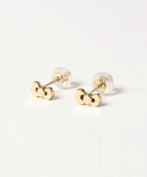 ハローキティコラボ | × Hello Kitty（ハローキティ）リボンピアス(ピアス（両耳用）)