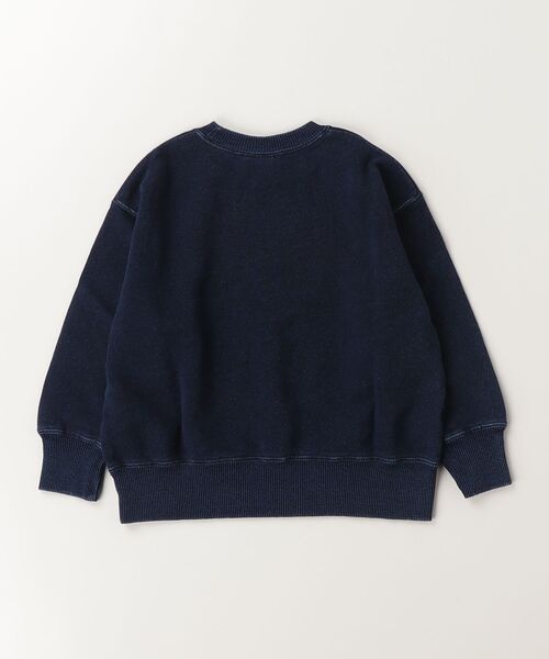 Champion（チャンピオン）の「【Champion/チャンピオン】キッズ クルーネックスウェットシャツ（スウェット・キッズ・インディゴブルー/ブラック系その他・130/140/150/160/100/110/120）」の3枚目の写真