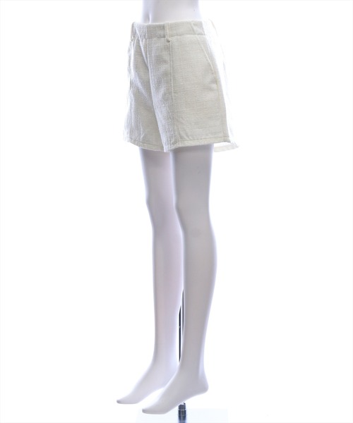 clear（クリア）の「ツイードショートパンツ（セット可）［骨格ストレート／きれいめ／大人カジュアル］（その他パンツ・レディース・ブラック/ブラウン/オフホワイト・M/S）」の16枚目の写真