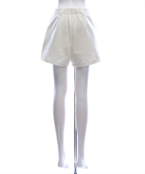 clear（クリア）の「ツイードショートパンツ（セット可）［骨格ストレート／きれいめ／大人カジュアル］（その他パンツ・レディース・ブラック/ブラウン/オフホワイト・M/S）」の19枚目の写真