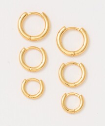 <GIRLS CREW>Hoops ピアス セット< Select by EMMEL REFINES >