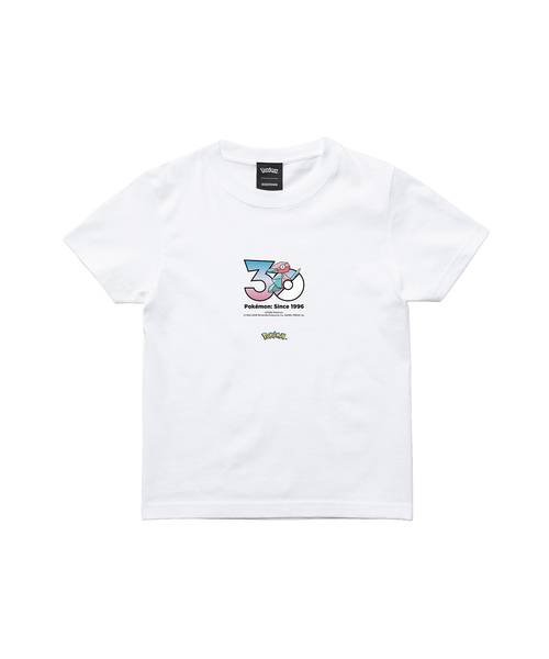 ZOZOSPOT(ゾゾスポット)の「Pokemon 30th Anniversary 1025 T-shirt 「ポリゴン」(Tシャツ/カットソー・レディース・ホワイト・SMALL/MEDIUM/LARGE/X-LARGE/XX-LARGE/XXX-LARGE/110cm/100cm/120cm/130cm/140cm/150cm/160cm)」の2枚目の写真