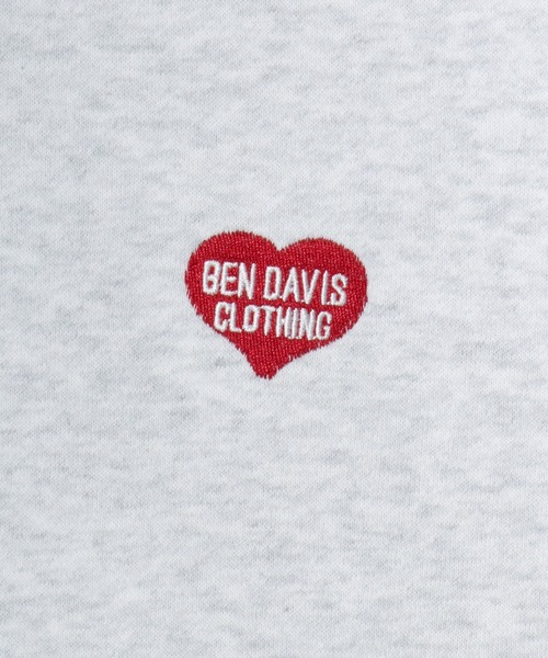 BEN DAVIS(ベンデイビス)の「BEN DAVIS/ベンデイビス BD HEARTS HOODIE/オーバーサイズ 裏起毛 ストリート ハート バックプリント ロゴ ワンポイント刺繍 スウェット パーカー フーディー/レディース メンズ(パーカー・メンズ・ブラック/ネイビー/アッシュグレー・XL/L/M)」の17枚目の写真