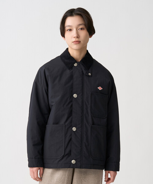 DANTON(ダントン)の「Women's Nylon Taffeta Work Jacket(ブルゾン・レディース・レッド/ブラック/チャコール/オリーブ・36/34)」の5枚目の写真