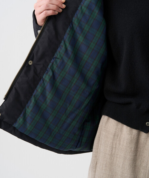 DANTON(ダントン)の「Women's Nylon Taffeta Work Jacket(ブルゾン・レディース・レッド/ブラック/チャコール/オリーブ・36/34)」の14枚目の写真