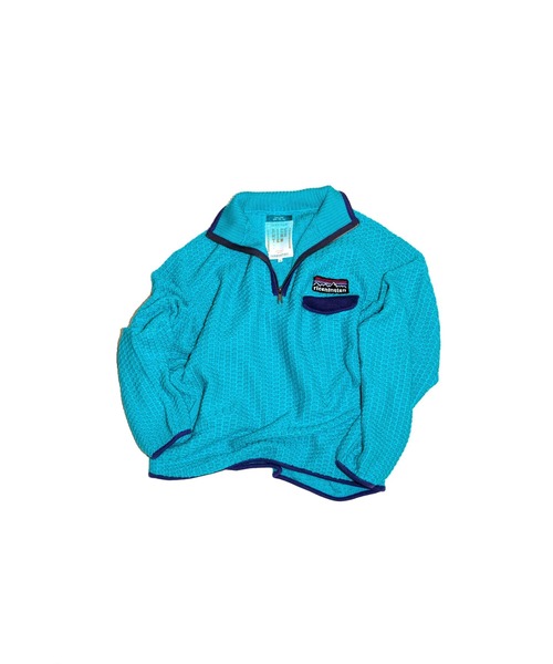 RICE NINE TEN(ライスナインテン)の「MOUNTAIN KNITTING PULLOVER(ブルゾン・メンズ・ブルー/ミント・LARGE)」の3枚目の写真
