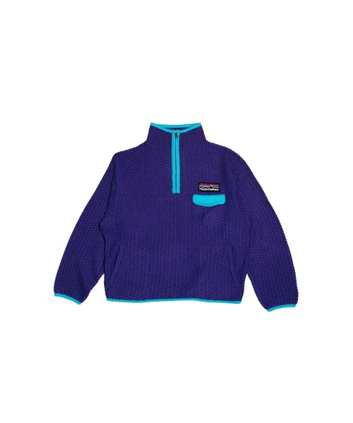 RICE NINE TEN(ライスナインテン)の「MOUNTAIN KNITTING PULLOVER(ブルゾン・メンズ・ブルー/ミント・LARGE)」の8枚目の写真