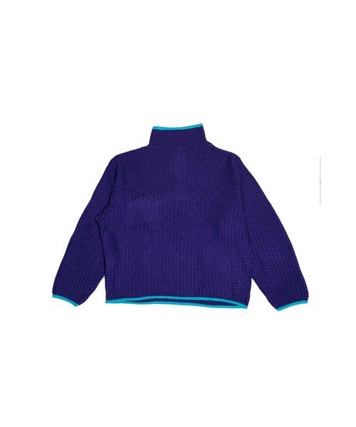 RICE NINE TEN(ライスナインテン)の「MOUNTAIN KNITTING PULLOVER(ブルゾン・メンズ・ブルー/ミント・LARGE)」の9枚目の写真
