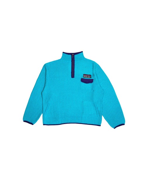 RICE NINE TEN(ライスナインテン)の「MOUNTAIN KNITTING PULLOVER(ブルゾン・メンズ・ブルー/ミント・LARGE)」の4枚目の写真