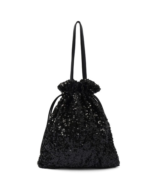ROSE BUD（ローズバッド）の「COO SPANGLE TOTE BAG（ショルダーバッグ・レディース・シルバー/ブラック・ONE SIZE）」の17枚目の写真