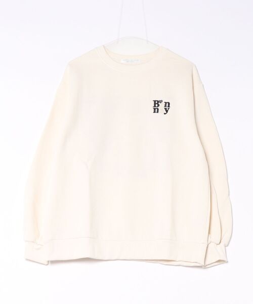 Remind me and forever（リマインドミーアンドフォーエバー）の「チェックロゴ×ラビットPO（Tシャツ/カットソー・レディース・ブラック系その他/ボルドー/ベージュ系その他2/アイボリー・FREE）」の2枚目の写真