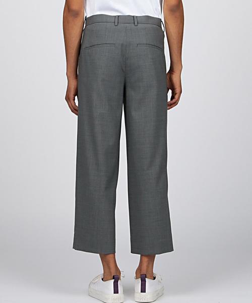 EN ROUTE(アンルート)の「ENR ウールトロピカル1Pワイドパンツ◆(その他パンツ・メンズ・ブラック/グレー・2/1/3)」の12枚目の写真