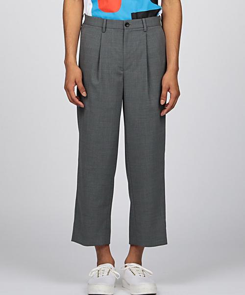 EN ROUTE(アンルート)の「ENR ウールトロピカル1Pワイドパンツ◆(その他パンツ・メンズ・ブラック/グレー・2/1/3)」の13枚目の写真