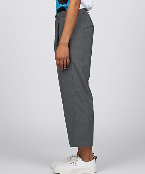 EN ROUTE(アンルート)の「ENR ウールトロピカル1Pワイドパンツ◆(その他パンツ・メンズ・ブラック/グレー・2/1/3)」の6枚目の写真