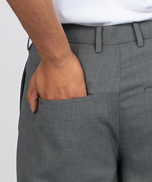 EN ROUTE(アンルート)の「ENR ウールトロピカル1Pワイドパンツ◆(その他パンツ・メンズ・ブラック/グレー・2/1/3)」の10枚目の写真