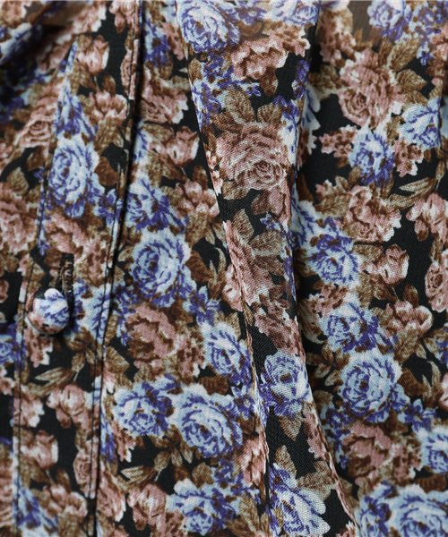 MOUSSY（マウジー）の「SMOCK BLOUSE（シャツ/ブラウス・レディース・グリーン系その他/ブラック系その他/レッド系その他・FREE）」の9枚目の写真