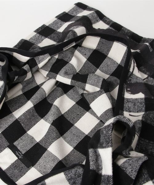 Another Edition（アナザーエディション）の「チェックキャッツバック/AEＭBC CHK CATS BAG◆（ショルダーバッグ・レディース・オフホワイト・FREE）」の4枚目の写真