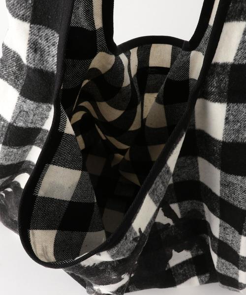 Another Edition（アナザーエディション）の「チェックキャッツバック/AEＭBC CHK CATS BAG◆（ショルダーバッグ・レディース・オフホワイト・FREE）」の6枚目の写真