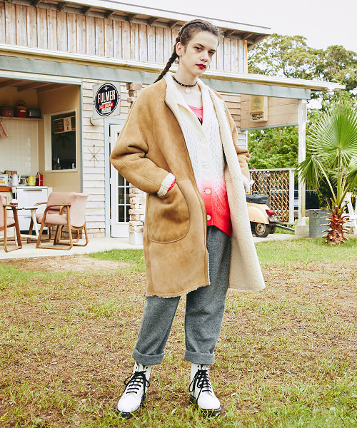 HYSTERIC GLAMOUR（ヒステリックグラマー）の「七分丈PT（その他パンツ・レディース・ネイビー/グレー/ブラック・X-SMALL/SMALL/MEDIUM）」の8枚目の写真